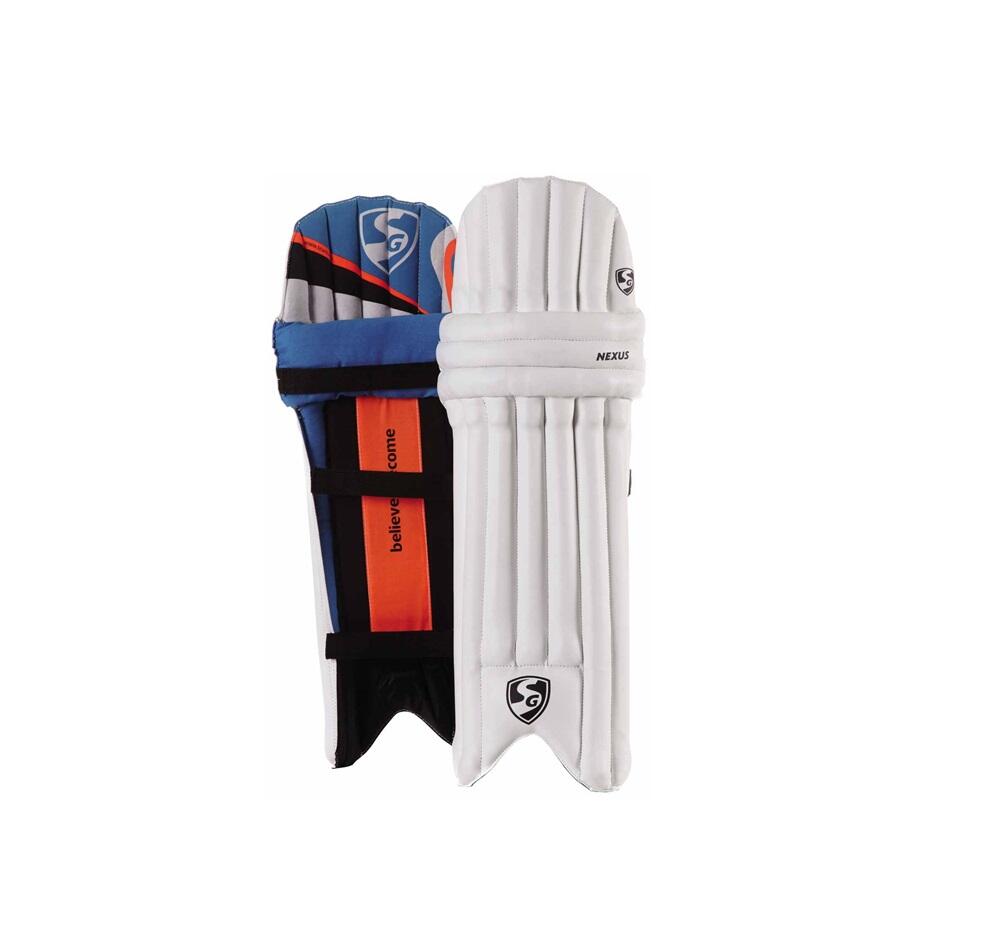 SG SG Nexus Cricket Batting Legguard | Shock Absorbtion | Material: PVC Facing