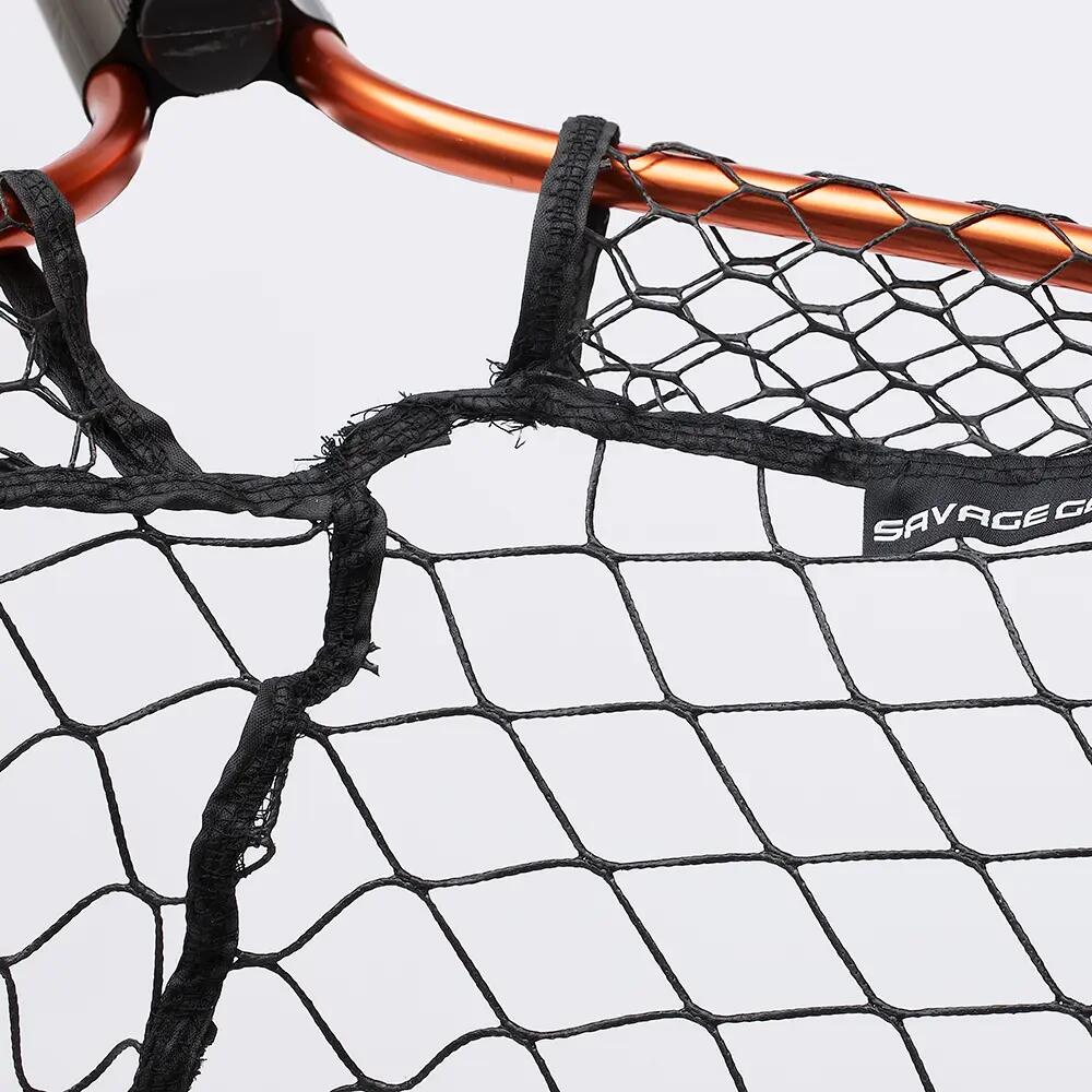 Savage Gear Kescher Pro Tele Folding Net Rubber Mesh L 65x50cm 6/6