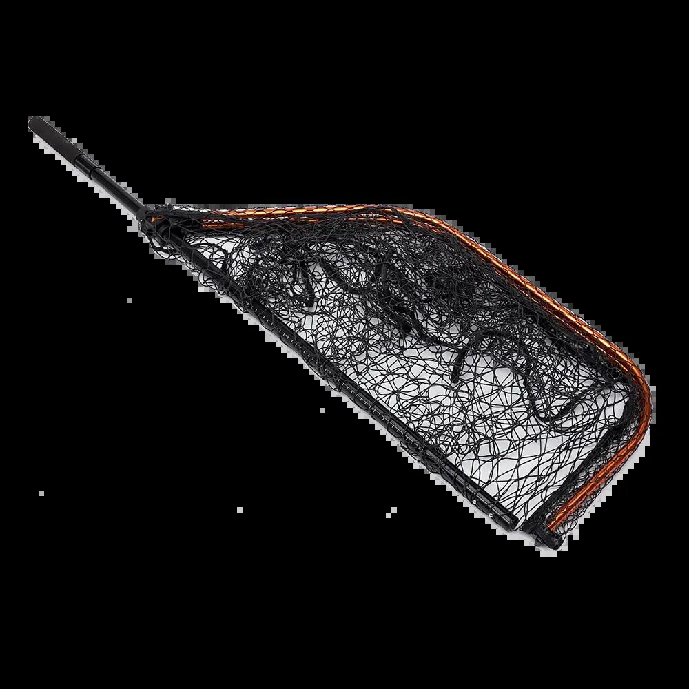 Savage Gear Kescher Pro Tele Folding Net Rubber Mesh L 65x50cm 3/6