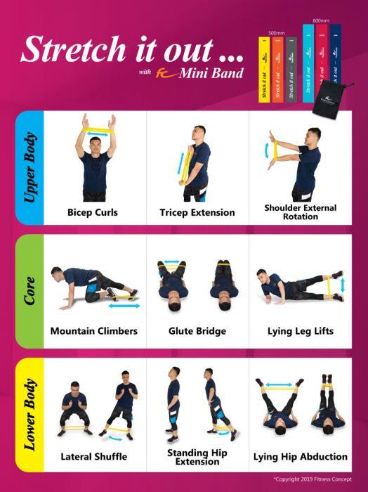 Glute mini band workout sale