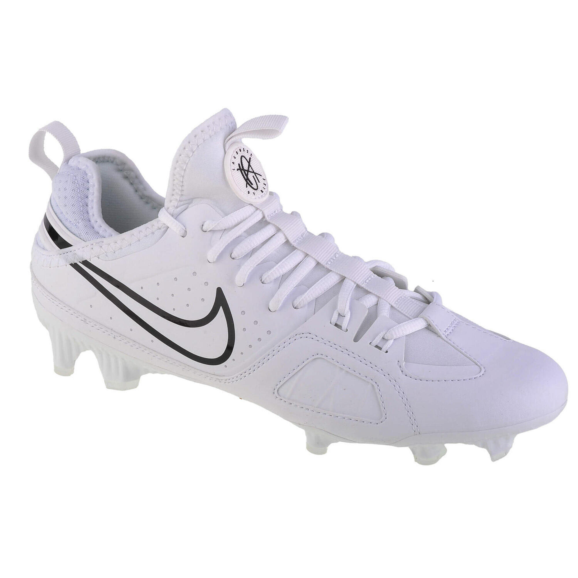 Nike - Chaussures De Football Pour Hommes Huarache 9 Varsity Lax Fg - Chaussures De Football - Blanc - 42,5 - Decathlon
