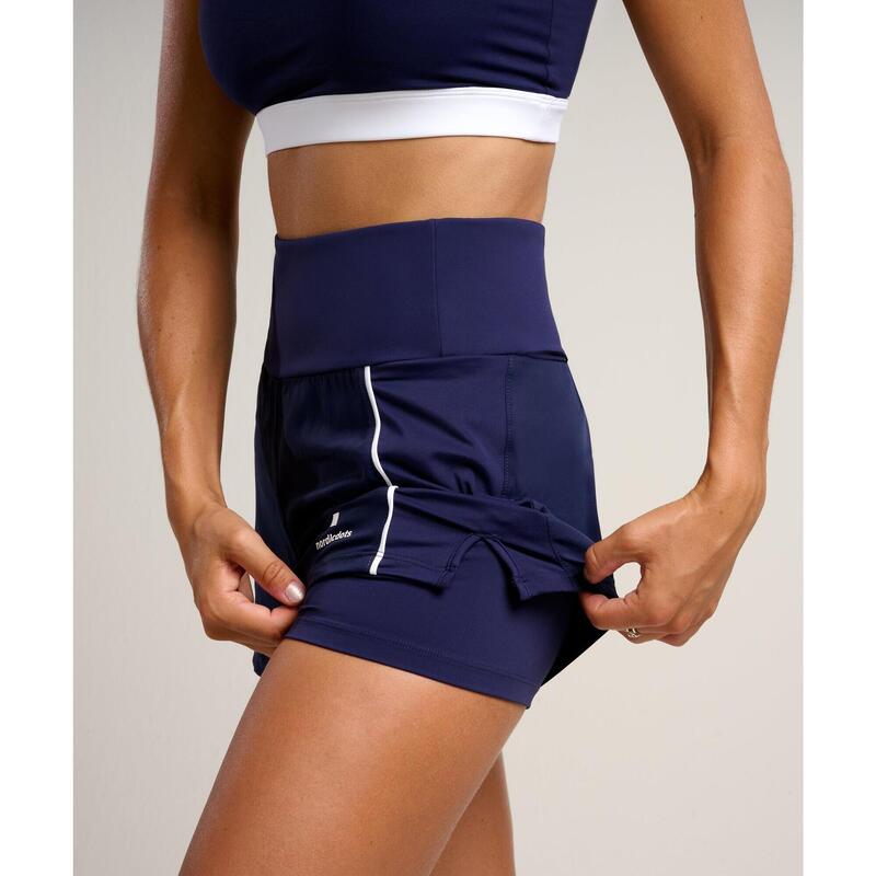 Dames Tennis/Padel Elegance Short Navy