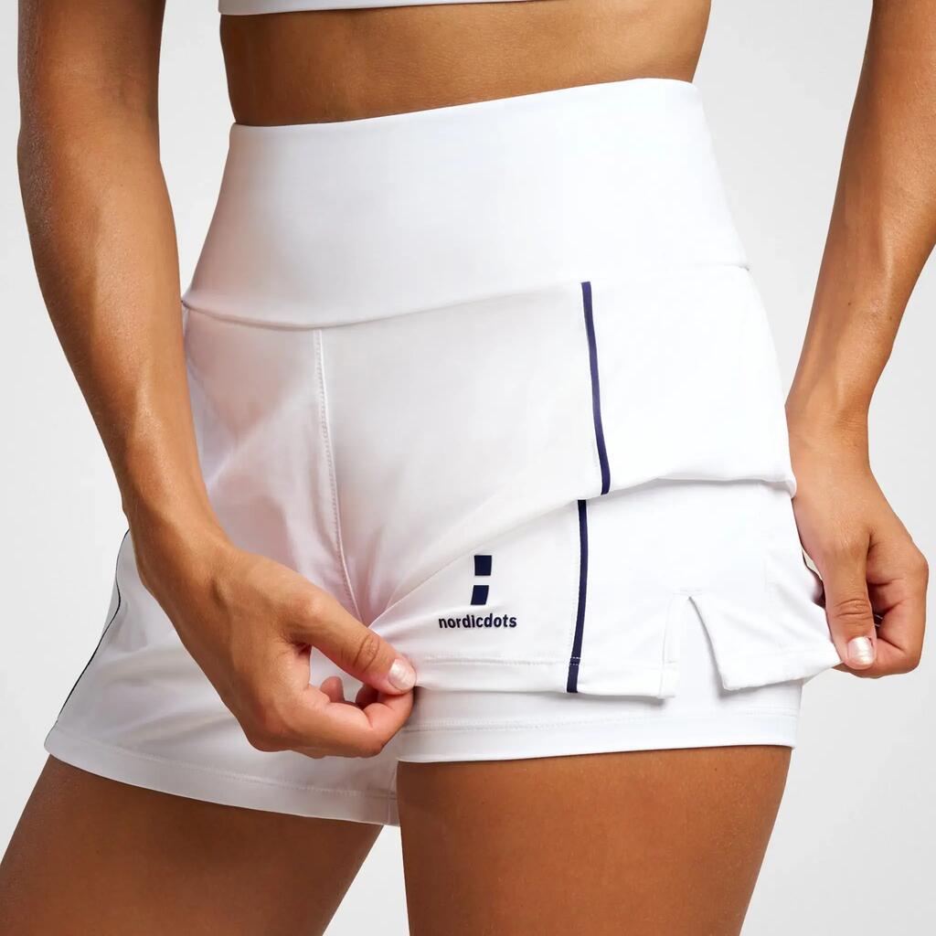 Women's Elegance Shorts Tennis/Padel White