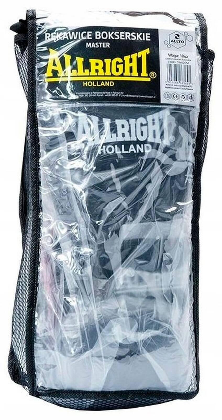 Rękawice bokserskie Allright master 10 OZ czarne 6/6