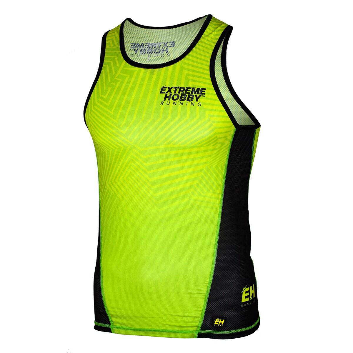 Extreme Hobby - Débardeur Running Hommes Extreme Hobby Caleidoscope - Chemise Sans Manche - Vert - 44 L - Decathlon