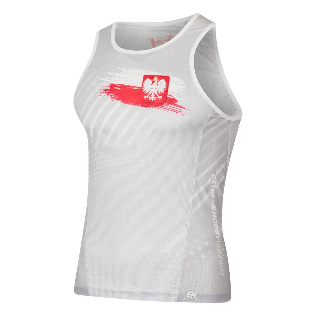Extreme Hobby - Débardeur Running Hommes Extreme Hobby Polska Prime - Chemise Sans Manche - Blanc - 44 L - Decathlon