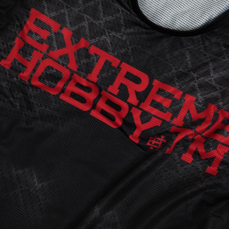 Koszulka sportowa bez rękawów męska Tank top EXTREME HOBBY BLACK ARMOUR