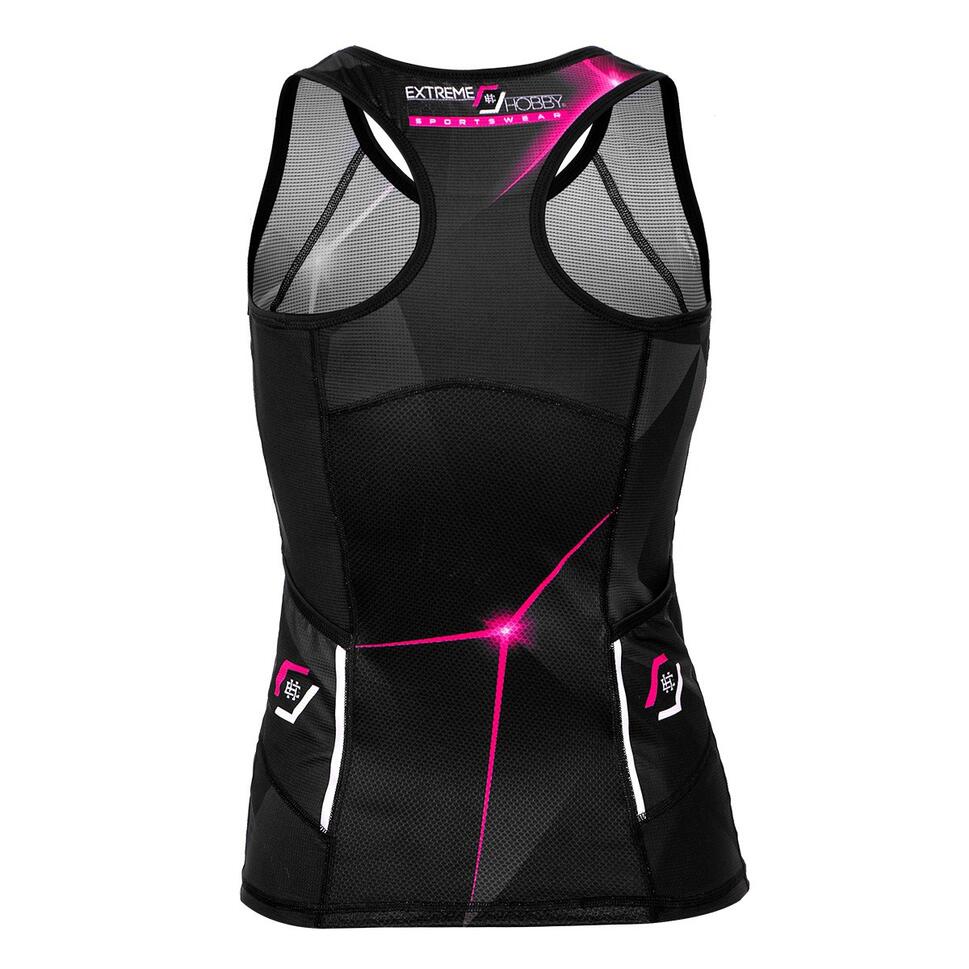Koszulka sportowa damska bez rękawów Tank top EXTREME HOBBY MT SPORT