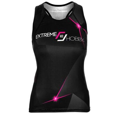 Sportieve tanktop voor dames voor fitness extreme hobby mt sport