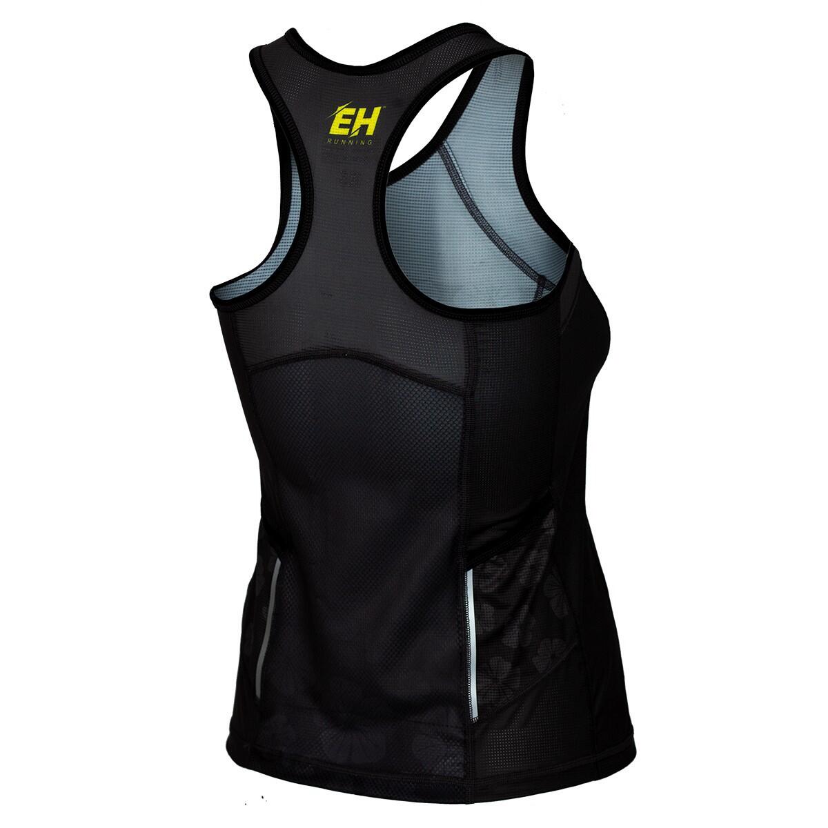 Débardeur de running pour femmes EXTREME HOBBY FLOWERS 2/7