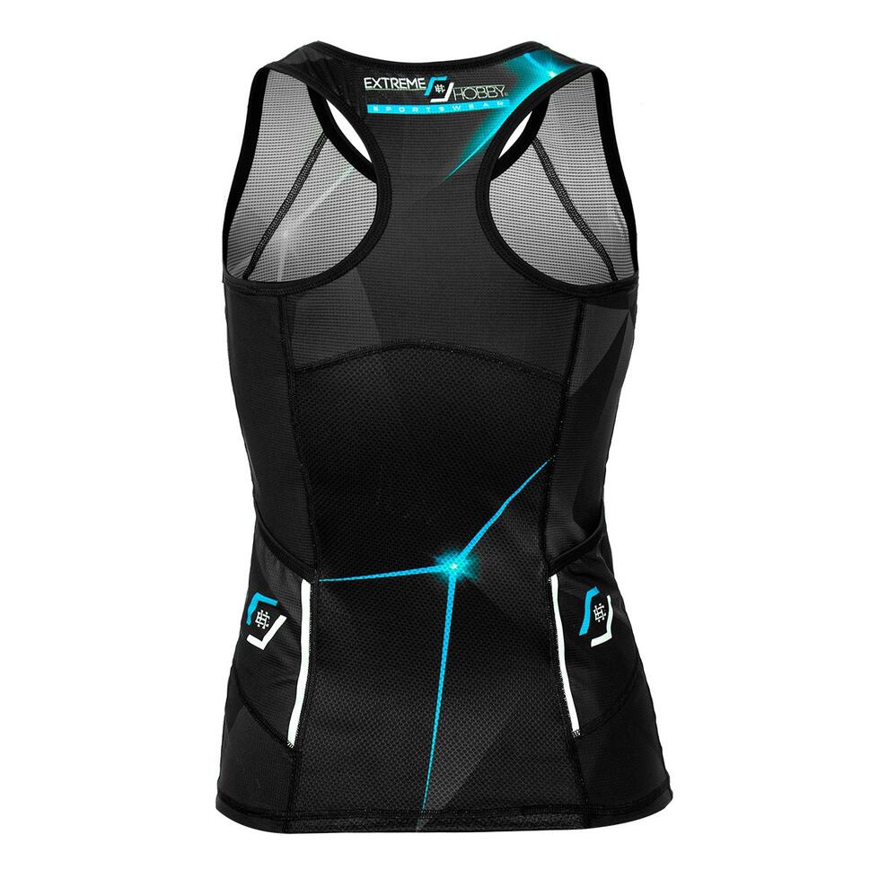 Koszulka sportowa damska bez rękawów Tank top EXTREME HOBBY MT SPORT