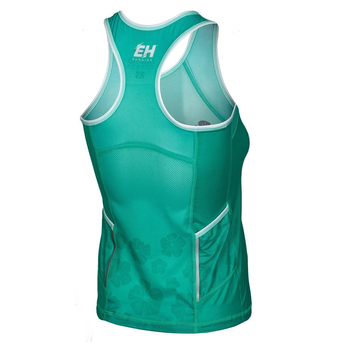 Débardeur de running pour femmes EXTREME HOBBY FLOWERS 2/6
