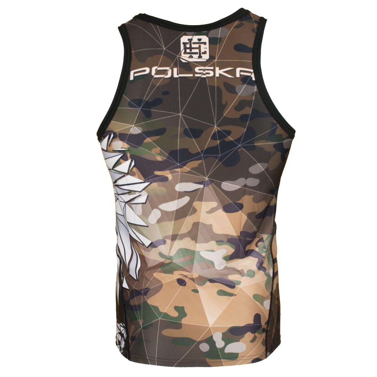 Débardeur rashguard pour homme EXTREME HOBBY POLSKA CAMO 2/6