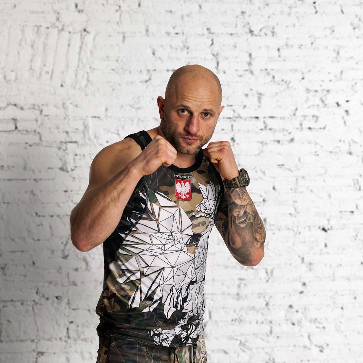 Débardeur rashguard pour homme EXTREME HOBBY POLSKA CAMO 3/6