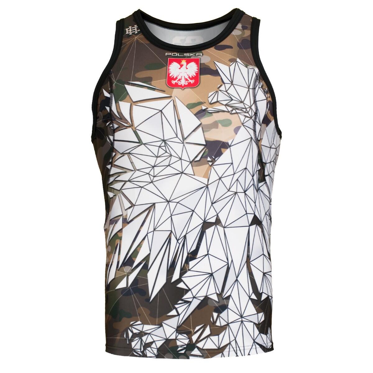 Rashguard sem mangas para homem extreme hobby polska camo