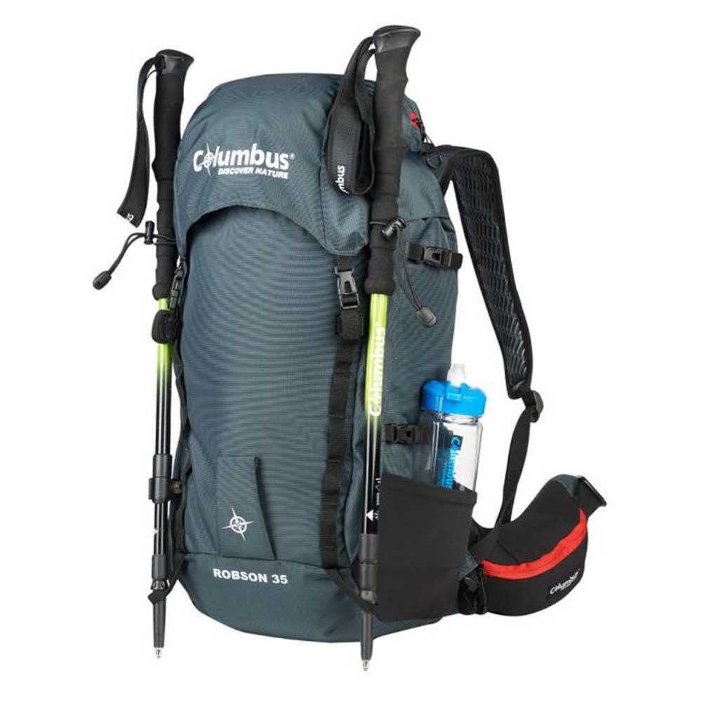 Mochila ROBSON 35 Columbus Gris de 35 litros 3/6
