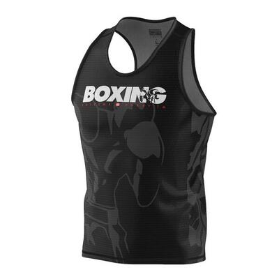 Sport tanktop voor heren extreme hobby bold boxing