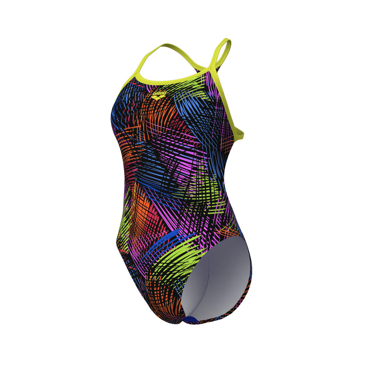 Costume donna arena energy booster back verde tenue/nero/multi