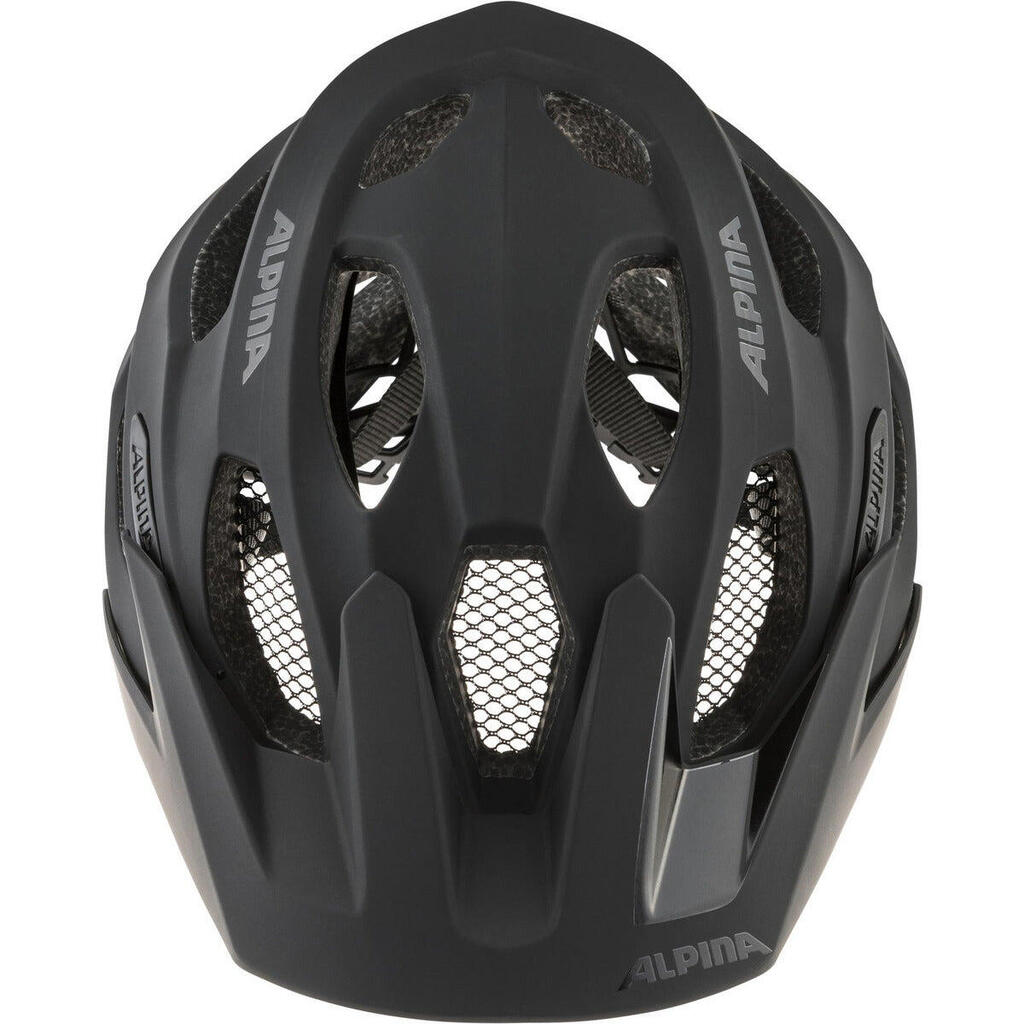 Alpina Carapax 2.0 MTB Helmet Black – Lightweight and Ventilated