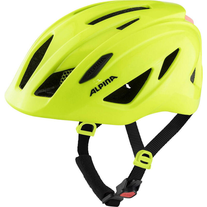 ALPINA Casque pour enfants Pico avec flashlight, noir