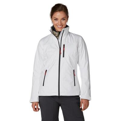 Windcheater jas helly hansen crew 30297 002 wit