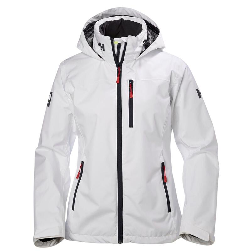 Damesjack met kap Helly Hansen crew midlayer