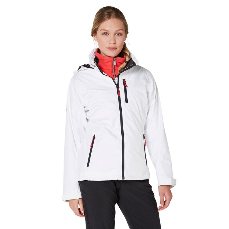 Chaqueta con capucha para mujer Helly Hansen crew midlayer