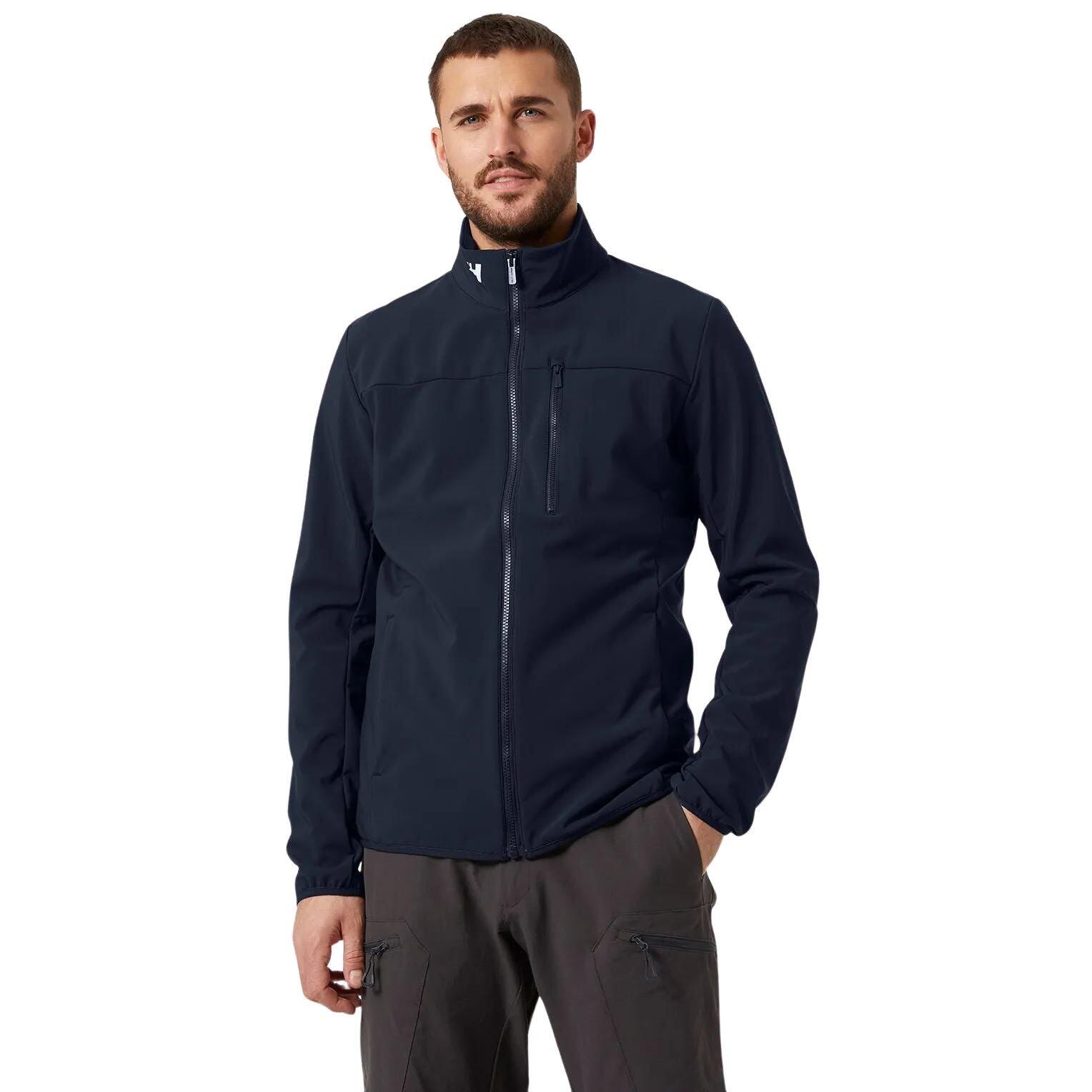 Helly Hansen - Veste Helly Hansen Crew Softshell 2.0 - Veste - Bleu - 40 M - Decathlon