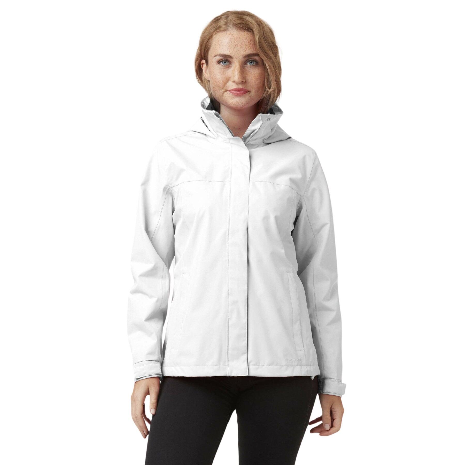 Helly Hansen - Veste Imperméable Femme Helly Hansen Aden - Coupe-pluie - Blanc - S - Decathlon