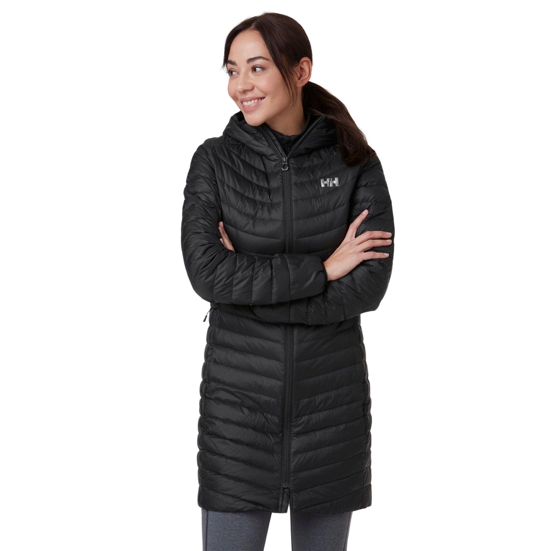 Płaszcz puchowy damski Helly Hansen Verglas Long Down Insulator