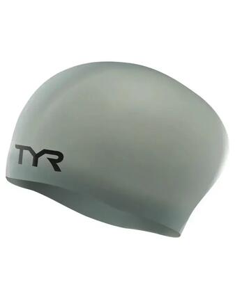 Bonnet de bain silicone cheveux longs TYR adulte