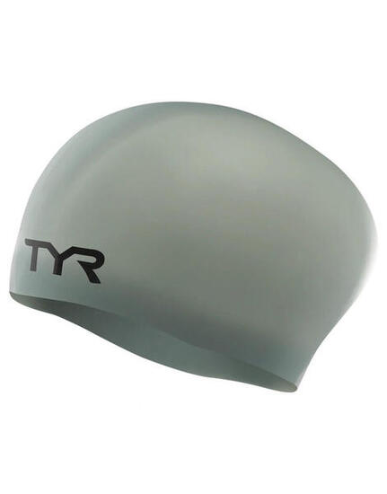 Bonnet de bain silicone cheveux longs TYR adulte