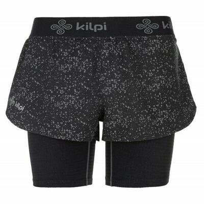 Pantaloncini running donna Bergen-W. Nero