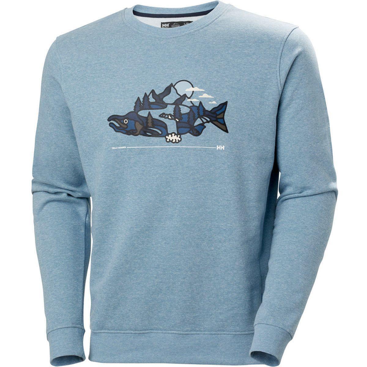 Bawełniana bluza z kapturem Helly Hansen f2f organic