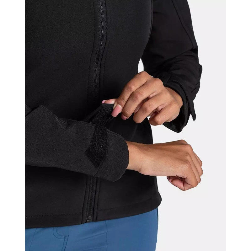 Geaca softshell KILPI Ravia, Negru, Femei