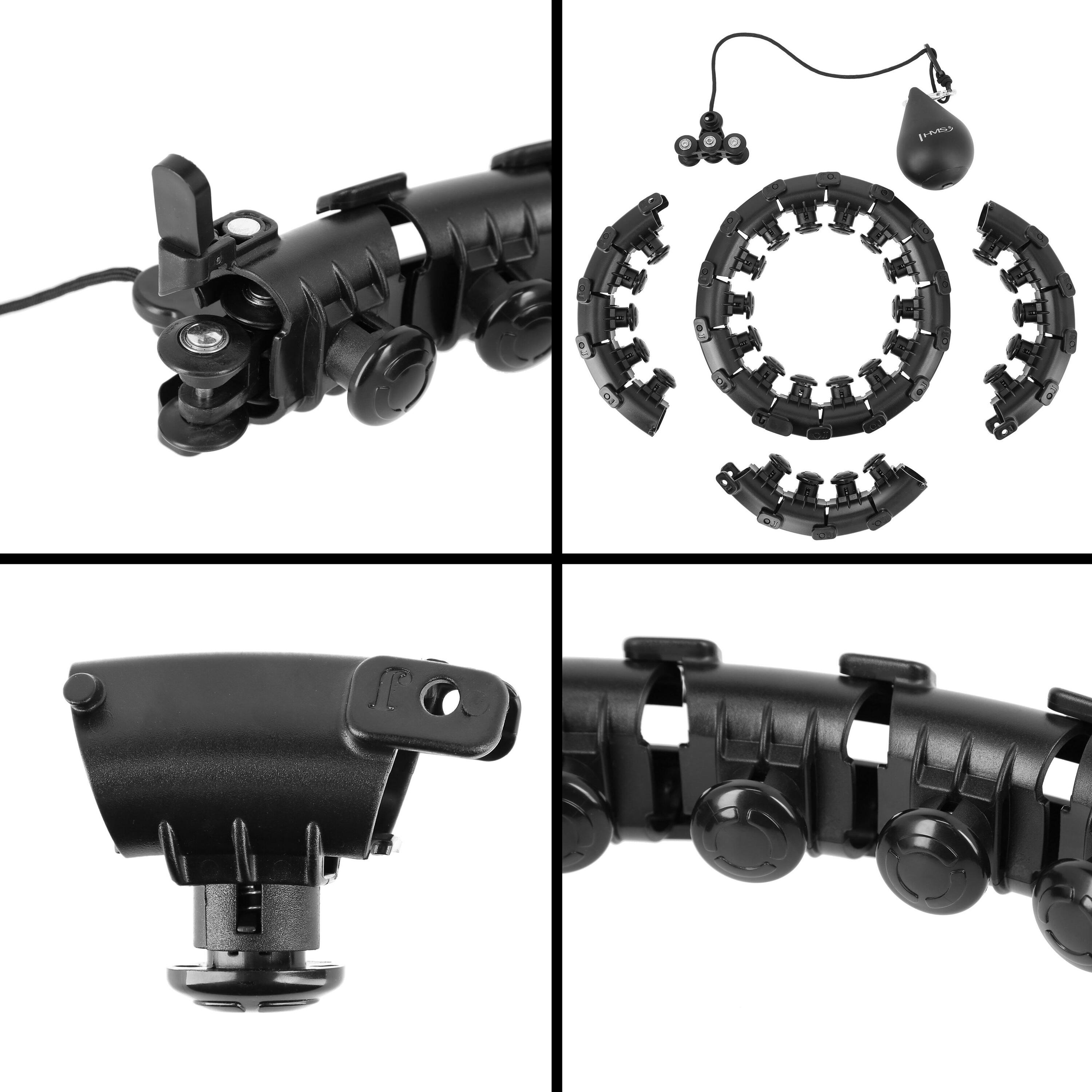 Hoelahoep met massagepunten en zwaartekrachtbal oversize hhw12 HMS 4/7