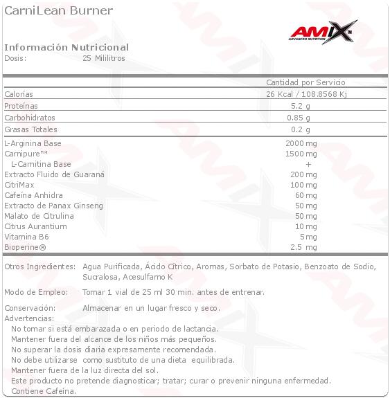New Carni Lean - 480ml Orange de Amix Nutrition 2/4