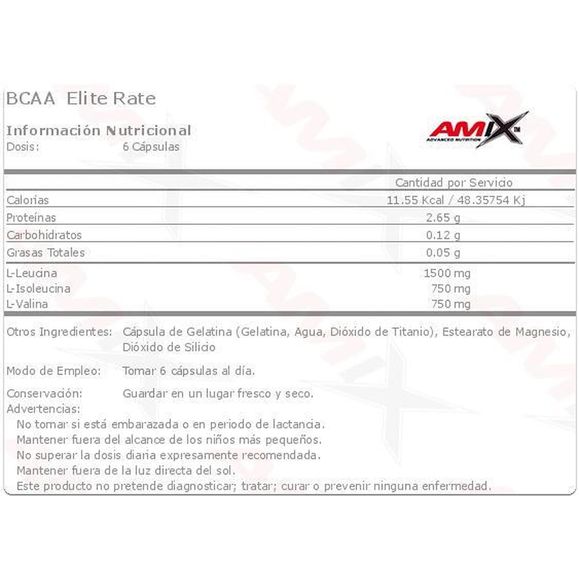 Amix BCAA Elite Rate Powder 350 gr