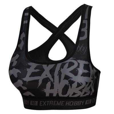 Reggiseno sportivo Fitness Gym MMA EXTREME HOBBY LETTERS