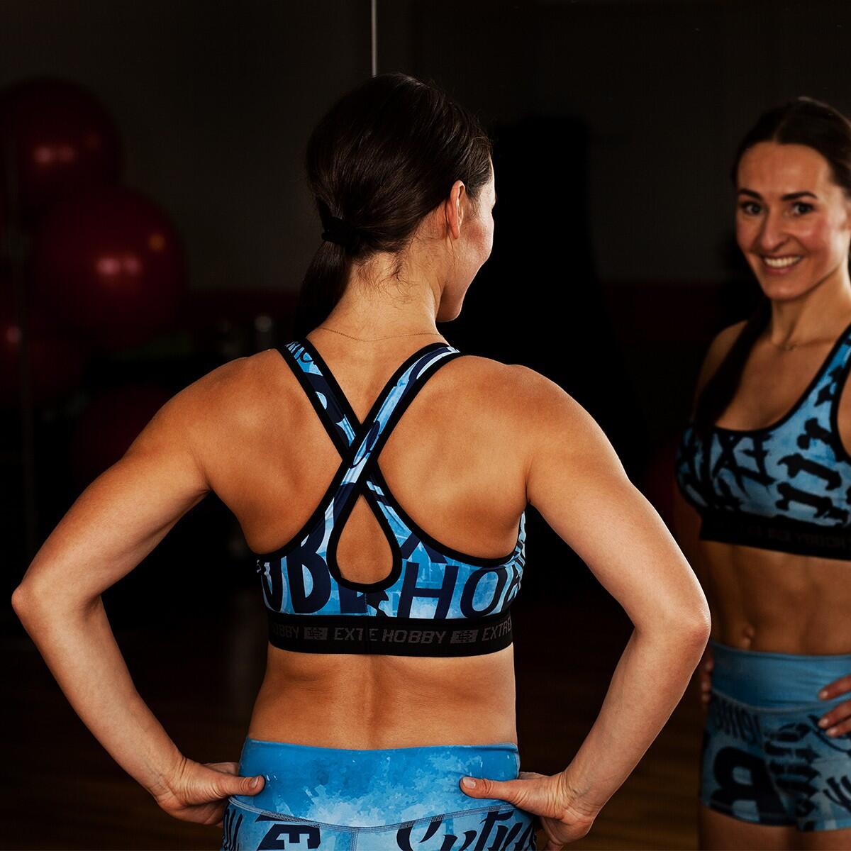 Brassière de sport Fitness Gym MMA EXTREME HOBBY LETTERS 6/7