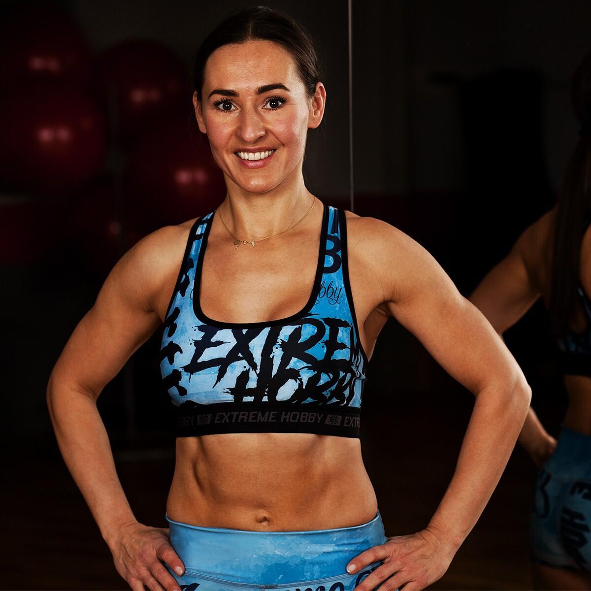 Brassière de sport Fitness Gym MMA EXTREME HOBBY LETTERS 5/7