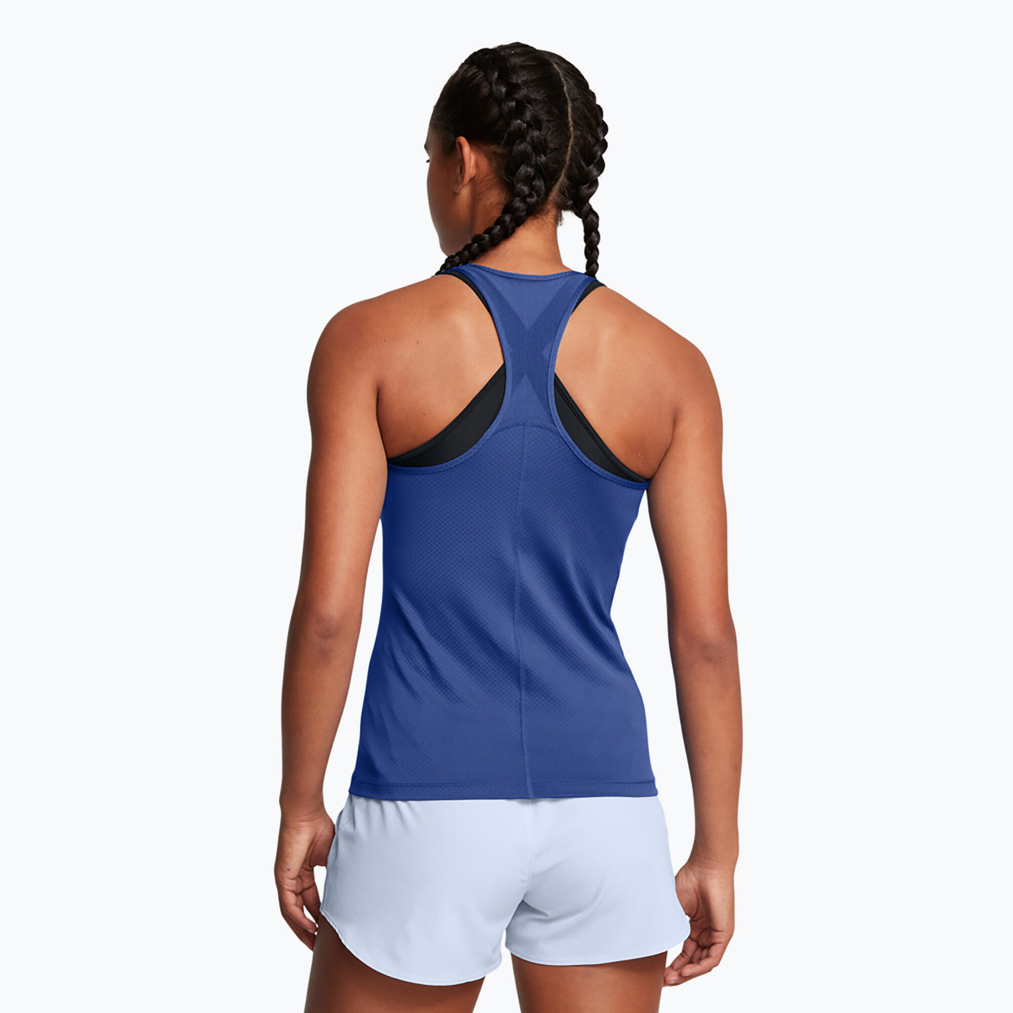 Débardeur d'entraînement femme HeatGear Armour Racer Under Armour 2/5