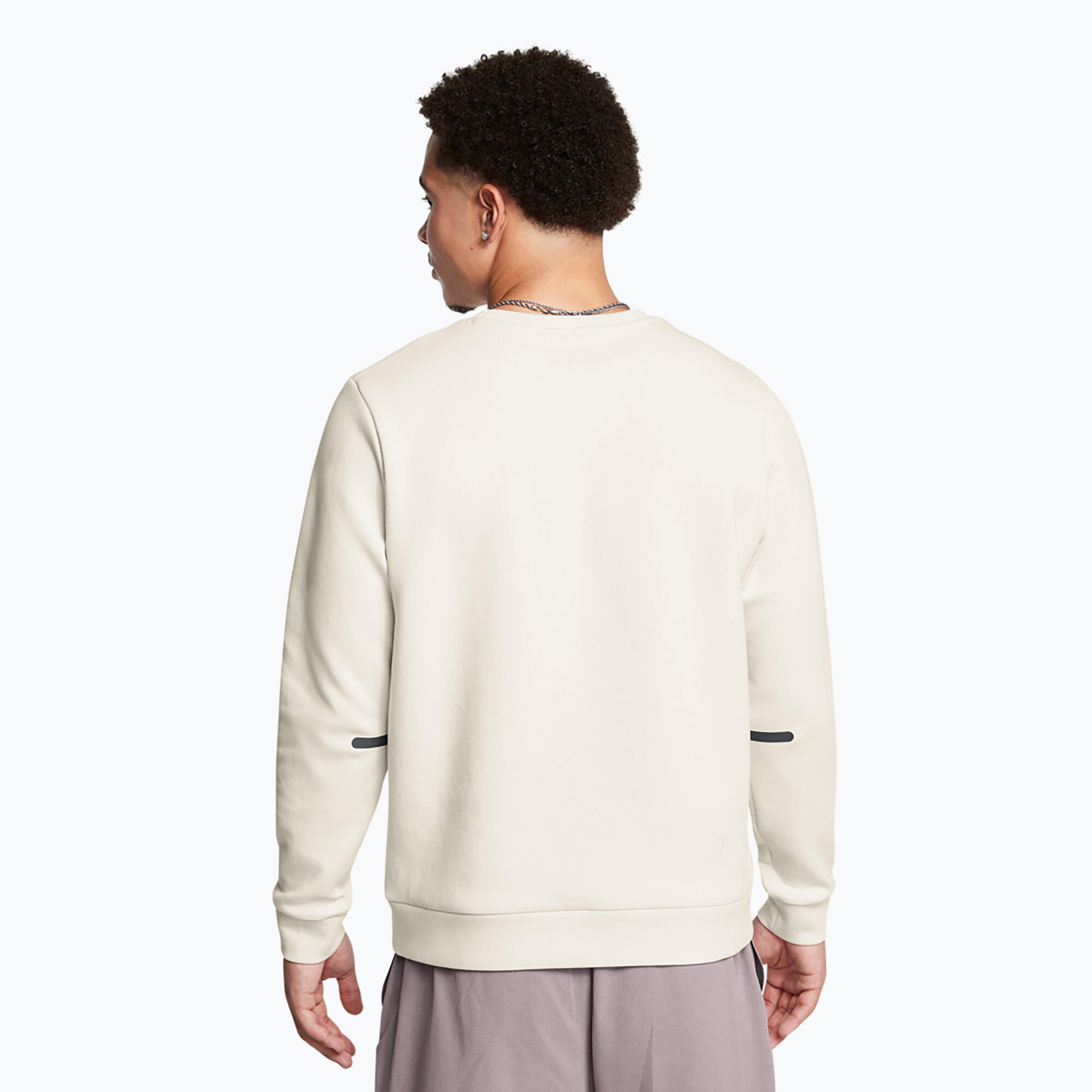 Mens Unstoppable Sweatshirt (White/Black) 3/4