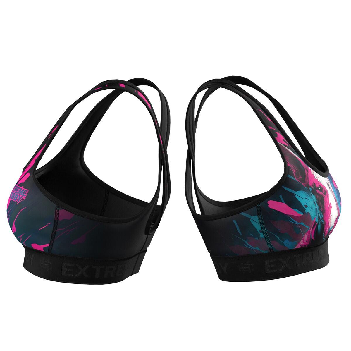 Sportbeha Fitness Gym MMA EXTREME HOBBY VIVID BULL TERRIER 4/5