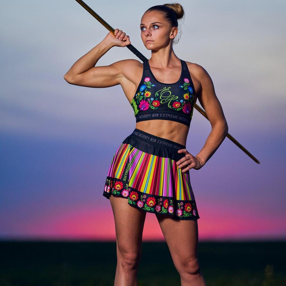 Stanik sportowy fitness siłownia MMA EXTREME HOBBY FOLK