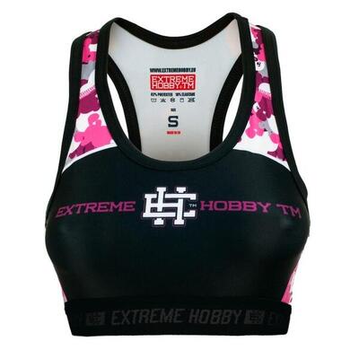 Reggiseno sportivo Fitness Gym MMA EXTREME HOBBY PINK TEDDY BEAR