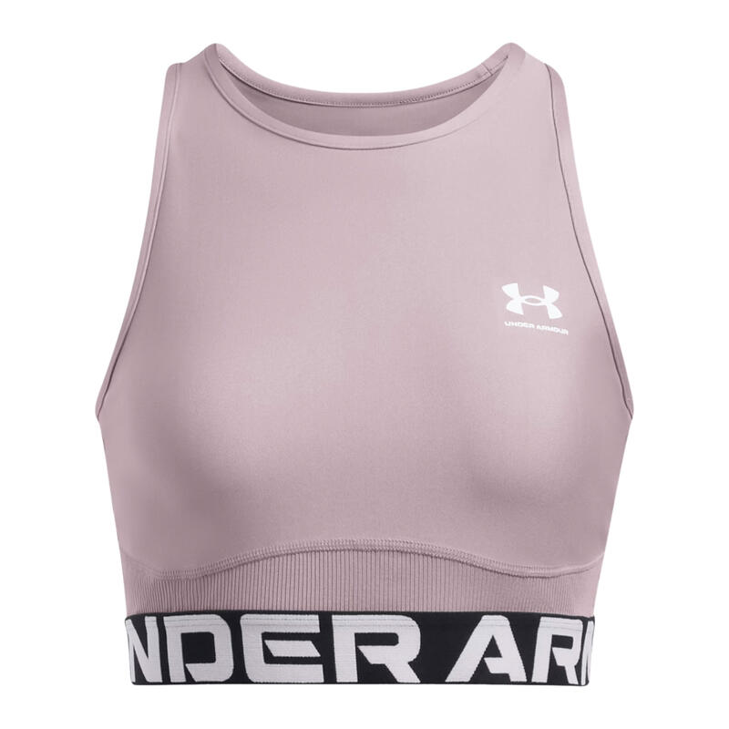 Camiseta de entrenamiento Under Armour Heat Gear Rib Tank para mujer