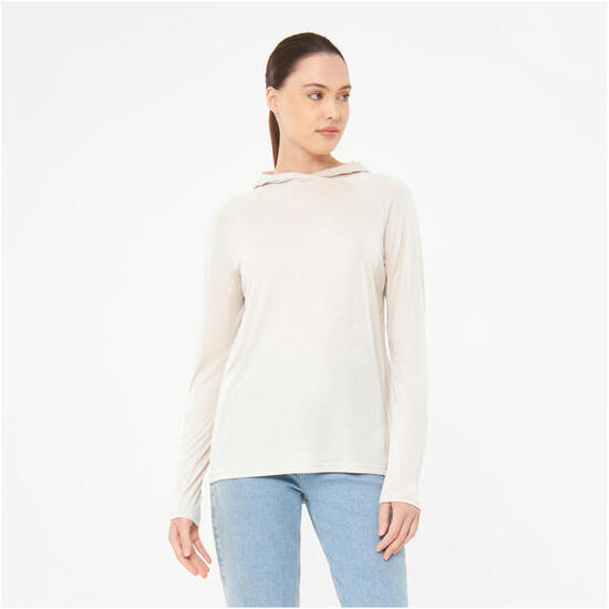 Logsleeve z kapturem damski VIKING Canby Bamboo