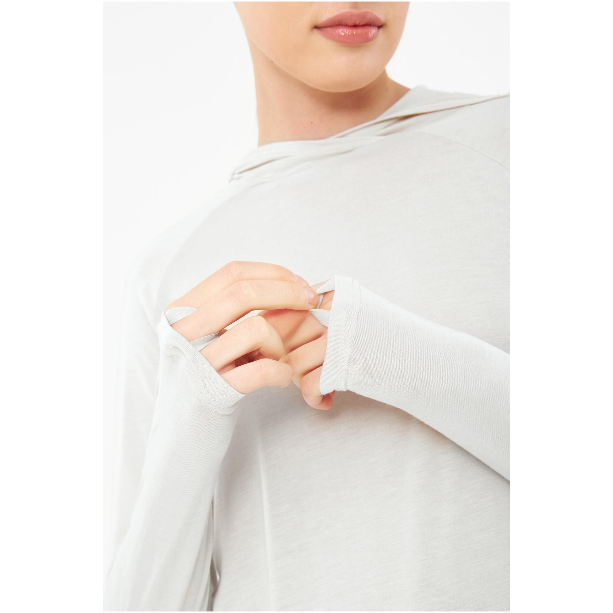 Felpa con cappuccio da donna Viking Canby Bamboo 4/7