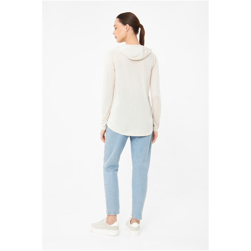 Logsleeve z kapturem damski VIKING Canby Bamboo